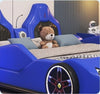 Modern Wooden Style Leather Kids Bed / Lixra