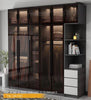 Ingenious Luxury Glass Door Wardrobe/ Lixra