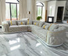 High End Velvet Fabric Sectional Sofa / Lixra / Lixra