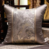 Shiny Silver And Purple Pillow Cover / Lixra