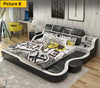 Elegant & Smart Multi-Space Leather Bed / Lixra