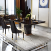 Luxurious Wooden Rectangular Dining Table Set / Lixra
