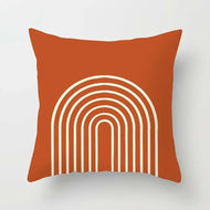 2-Pieces Brown Soft Cushion Cover / lixra