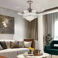 Crystal Remote Controlled Ceiling-Fan / Lixra