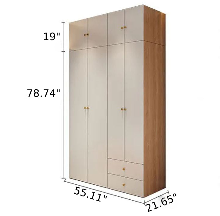 Versatile Wooden Wardrobe With Functional Storage Solutions – Lixra.com