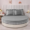 Organic Soft Cotton Round Bedsheets / Lixra
