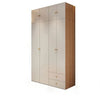 Versatile Wooden Wardrobe With Functional Storage Solutions/ Lixra