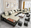 Modern Multi-Functional Luxurious Leather Sectional Sofa / Lixra