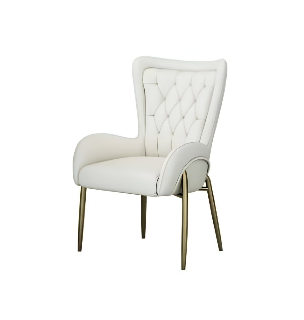 Leather Upholstered Dining Chair for 6 / Lixra