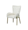 Leather Upholstered Dining Chair for 6 / Lixra