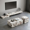 Luxurious Textured Coffee Table For Living Room / Lixra