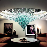 Crystal Stone Modern LED Chandelier / Lixra