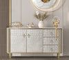 Luxurious Designed White Buffet Table / Lixra