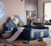 Leather Kid's Bed With Space Shuttle Theme / Lixra