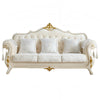 Liville European Velvet Fabric Tufted Sofa Set / Lixra