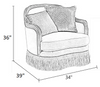 European Design Velvet Fabric Sofa Set