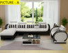 Modish And Endearing Leather Sectional Sofa / Lixra