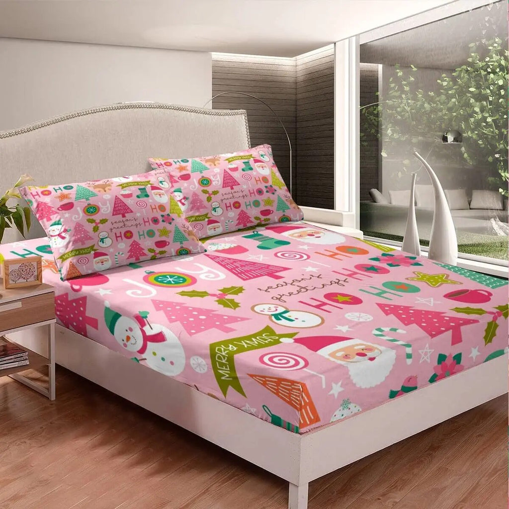 Full Size Christmas Fitted Bedding Sets / Lixra