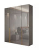 Multi-Functional Glassware & Wooden Base Wardrobe/ Lixra