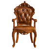 European Style Leather Dining Chair Set