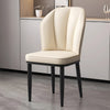 Luxurious Leather Upholstered Dining Chairs / Lixra