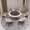 Fabric Upholstered Dining Table Set / Lixra
