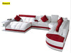 Modern Luxurious Leather Sectional Sofa Set / Lixra