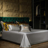 Luxurious Embroidered 100% Cotton Fabric Bedding Sets / Lixra