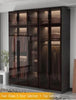 Ingenious Luxury Glass Door Wardrobe/ Lixra