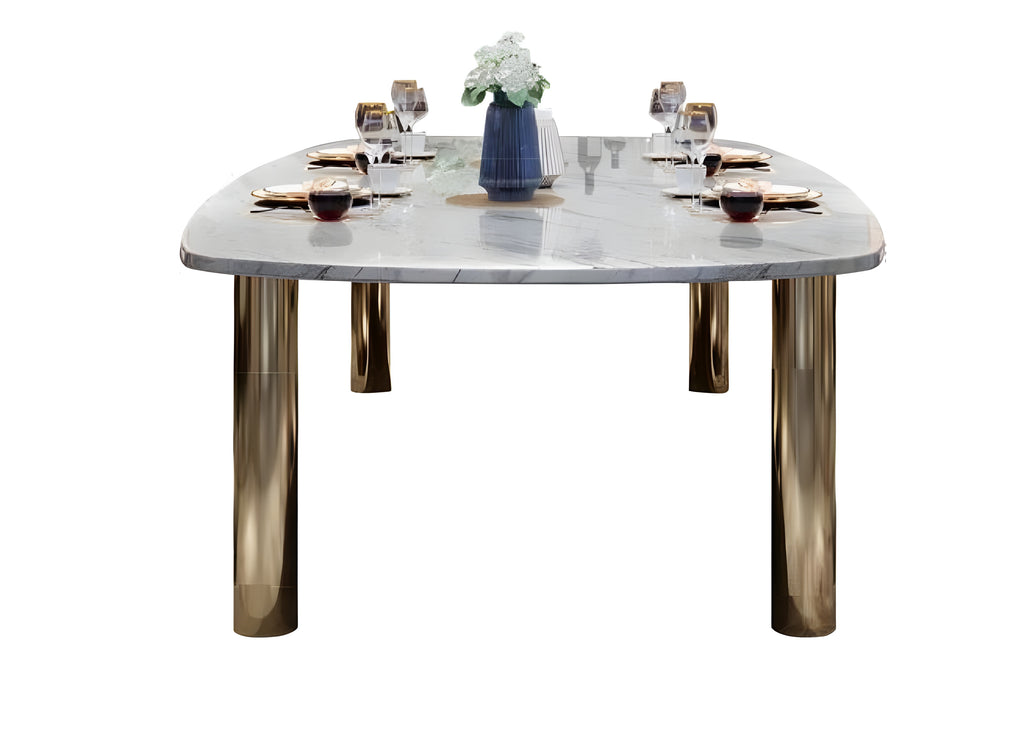 Comfort Modern Marble Dining Table / Lixra
