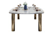 Comfort Modern Marble Dining Table / Lixra