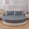 Round Cotton Soft Bedsheets Set / Lixra