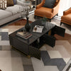 Shiny Wooden Luxurious Coffee Table / Lixra