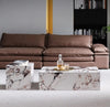 Luxurious Textured Coffee Table For Living Room / Lixra