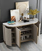 Modern Style Marble Top Wooden Buffet Table With Storage / Lixra