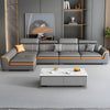 Stylish Leather Sectional Sofa / Lixra
