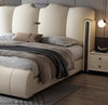 Modern Leather Upholstered Comfortable Bed / Lixra