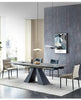 Sleek And Versatile Extendable Marble Dining Table/ Lixra