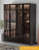Ingenious Luxury Glass Door Wardrobe/ Lixra
