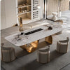 Modern Abstract Themed Marble Top Dining Table / Lixra