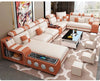 Smart Living Experience Modular Sectional Fabric Sofa Set/ Lixra