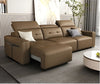 Versatile Multi-Angle Electric Leather Sectional Sofa Bed / Lixra