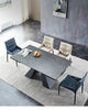 Sleek And Versatile Extendable Marble Dining Table/ Lixra