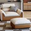 Luxury Sectional Dual Color Leather Sofa Set / Lixra