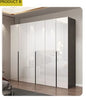 Multi-Functional Glassware & Wooden Base Wardrobe/ Lixra