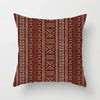 Brown Geometric Texture Soft Comfort Cushion Cover / Lixra