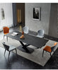 Sleek And Versatile Extendable Marble Dining Table/ Lixra