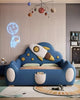 Leather Kid's Bed With Space Shuttle Theme / Lixra