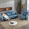 Modern Leather Tufted Designed Household Recliner Sofa / Lixra