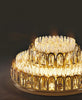 Golden Glow Round Flush Mount Lighting / Lixra